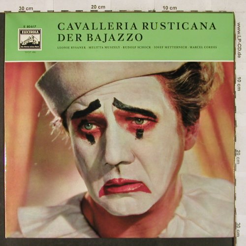 Mascagni,P. / R.Leoncavallo: Cavalleria Rusticana/Der Bajazzo, Electrola(E 80 617), D,  - LP - L2869 - 7,50 Euro