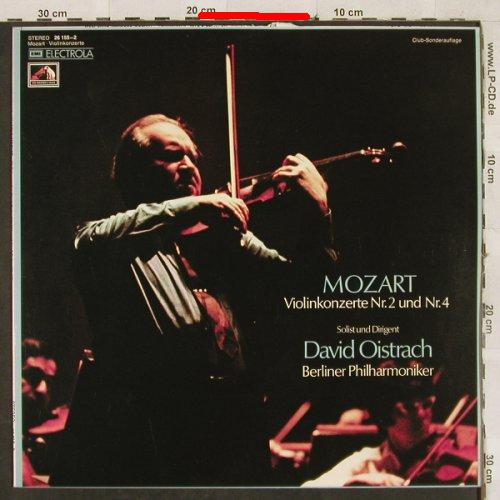 Mozart,Wolfgang Amadeus: Violinkonzerte Nr.2 & 4, m /Vg+, EMI(26 155-2), D, 1972 - LP - L2878 - 5,00 Euro
