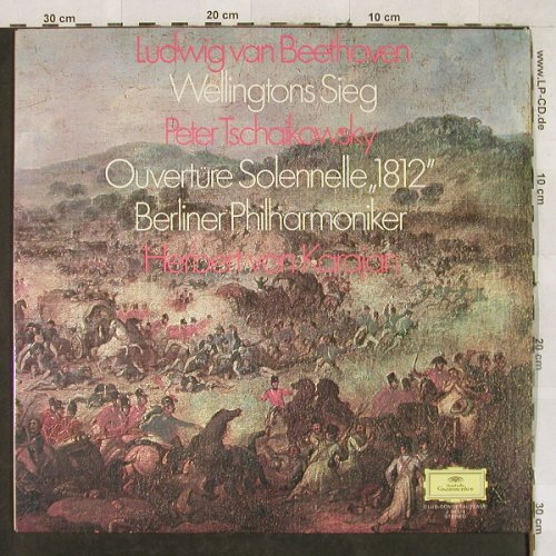 Beethoven,Ludwig van / Tschaikowsky: Wellingtons Sieg / Ouvertüre 1812, D.Gr.(J 843/4), D,Club Ed.,  - LP - L2880 - 7,50 Euro