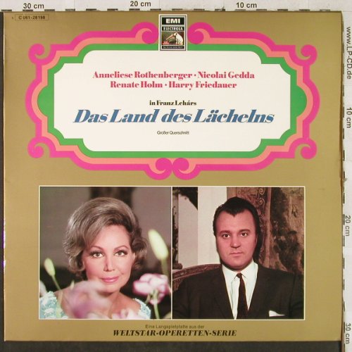 Lehar,Franz: Das Land des Lächelns-Gr.Querschnit, EMI(C 061-28 198), D,  - LP - L2888 - 6,00 Euro