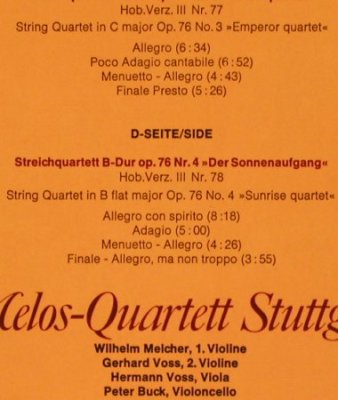 Haydn,Joseph: Berühmte Streichquartette, Foc, Intercord(29 313-4), D,Club Ed., 1976 - 2LP - L2903 - 9,00 Euro