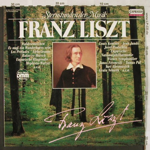 Liszt,Franz: Sternstunden der Musik, Foc, Capriccio(26 344-2 / 1-2), D, Club Ed, 1986 - 2LP - L2910 - 7,50 Euro