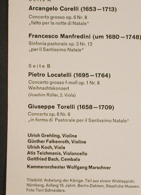 V.A.Festliches Weihnachtskonzert: Pastoral-Sinfonien u.-Concerti ital, Christophorus(SCGLX 75 946), D,  - LP - L2914 - 6,50 Euro