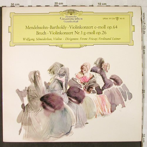 Mendelssohn-Bartholdy,Felix/Bruch: Violinkonzert e-moll op.64, D.Gr.(LPEM 19 124), D, 1964 - LP - L2915 - 9,00 Euro