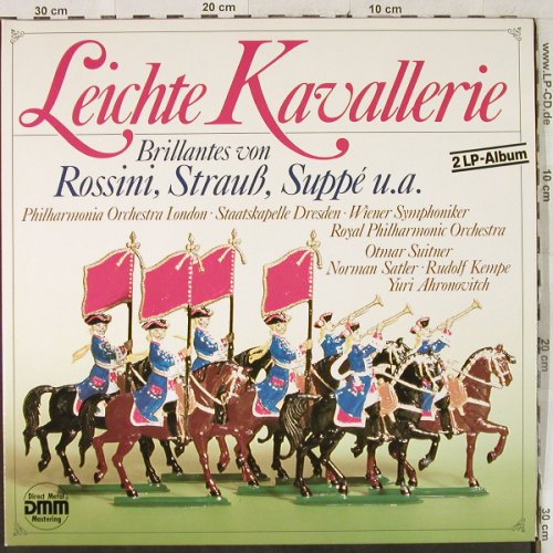 V.A.Leichte Kavallerie: Brillantes von Rossini,Strauß,Suppe, Capriccio,Club Ed.(26 306-1), D, Foc, 1985 - 2LP - L2926 - 6,00 Euro