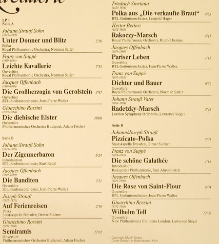 V.A.Leichte Kavallerie: Brillantes von Rossini,Strauß,Suppe, Capriccio,Club Ed.(26 306-1), D, Foc, 1985 - 2LP - L2926 - 6,00 Euro