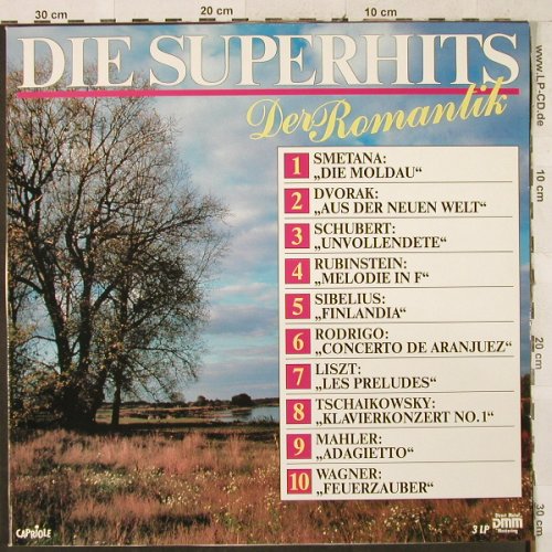 V.A.Die Superhits der Romantik: Tschaikowsky, Dvorak, Rubinstein..., Capriole(26 494-5), D, 1990 - 3LP - L2933 - 7,50 Euro