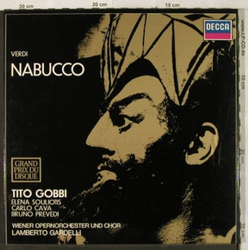 Verdi,Giuseppe: Nabucco, Box (1965), Decca(6.35300 EX), D,Ri,  - 3LP - L2938 - 14,00 Euro