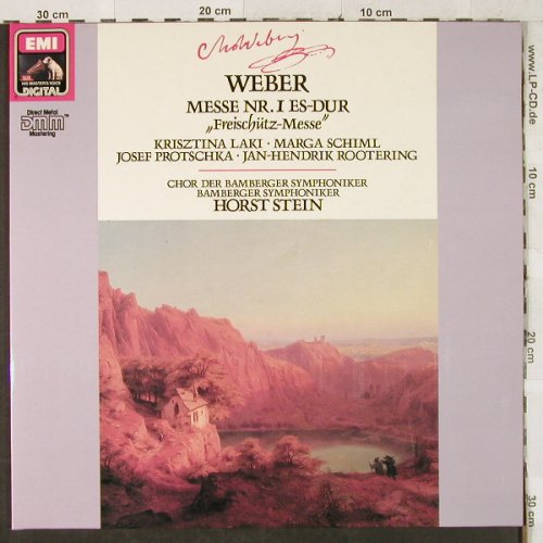 Weber,Carl Maria von: Messe Nr.I es-dur, Foc, EMI(26 341-8), D,Club Ed., 1986 - LP - L2970 - 7,50 Euro