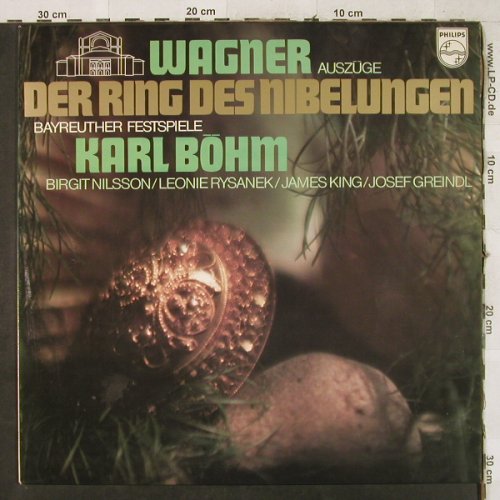 Wagner,Richard: Der Ring des Nibelungen(Auszüge), Philips(6833 083), NL, 1973 - LP - L3006 - 6,00 Euro
