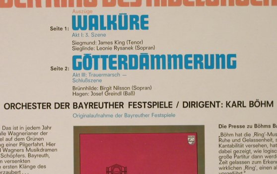 Wagner,Richard: Der Ring des Nibelungen(Auszüge), Philips(6833 083), NL, 1973 - LP - L3006 - 6,00 Euro