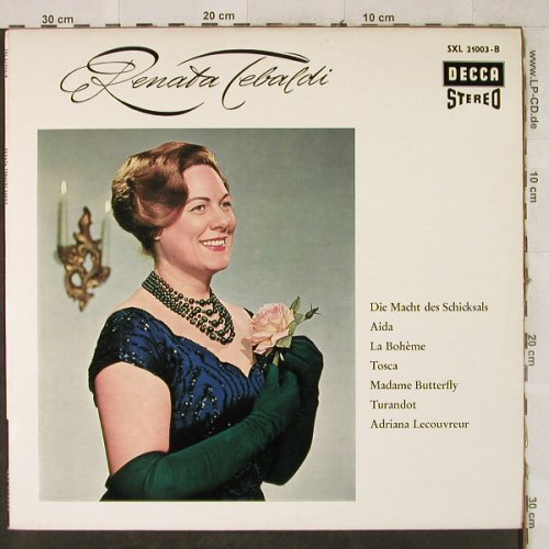 Tebaldi, Renata: singt,Die Macht des Schicksals,Aida, Decca(SXL 21 003-B), D,  - LP - L3060 - 9,00 Euro
