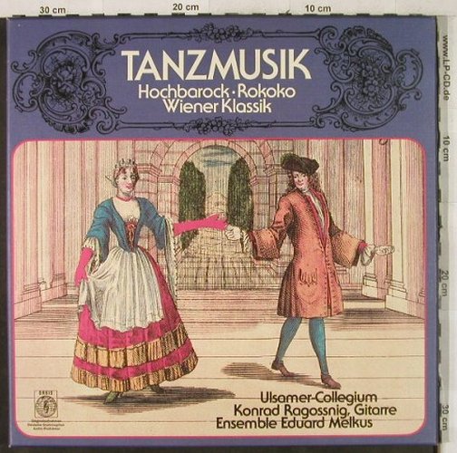 V.A.Tanzmusik des Hochbarock,Rokoko: Wiener Klassik-Box, Archiv Produktion(34 303 8), D,  - 3LP - L3078 - 9,00 Euro