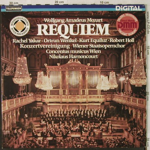 Mozart,Wolfgang Amadeus: Requiem d-moll KV 626, Foc, Telefunken(6.42756 AZ), D, 1982 - LP - L3138 - 6,00 Euro