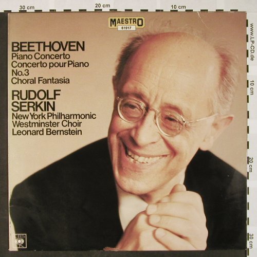 Beethoven,Ludwig van: Klavierkonzert Nr.3 C-Moll op.37, CBS(61917), NL, 1978 - LP - L3159 - 7,50 Euro