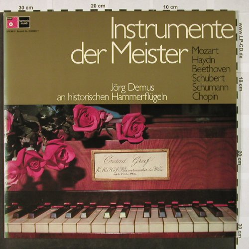 Demus,Jörg: Instrumente der Meister, Foc, BASF/Harmonia Mundi(29 29069-7), D,m-/vg+,  - 2LP - L3201 - 7,50 Euro