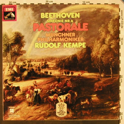 Beethoven,Ludwig van: Sinfonie Nr.6 - Pastorale, EMI(037-02 510 Q), D, 1974 - LPQ - L3228 - 6,00 Euro