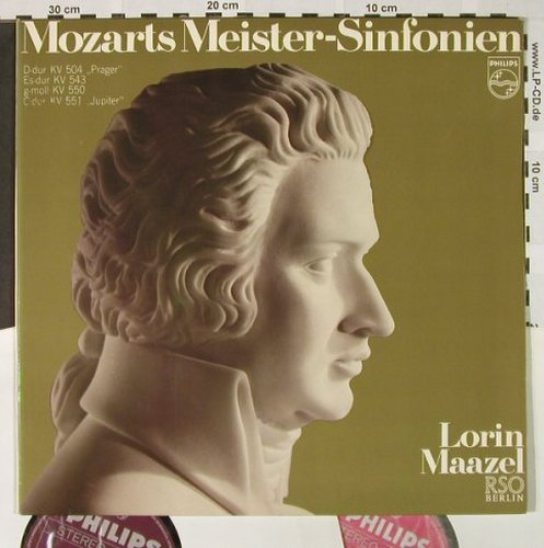Mozart,Wolfgang Amadeus: Meister-Sinfonien , Foc, Catalogue, Philips(H 71 AX 222), D,  - 2LP - L3230 - 9,00 Euro