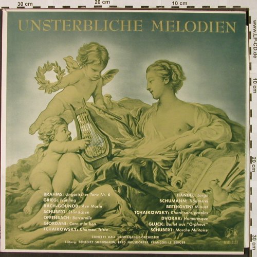 V.A.Unsterbliche Melodien: Brahms...Schubert, m-/VG-, MMS(MMS-2137), D,  - LP - L3231 - 5,00 Euro