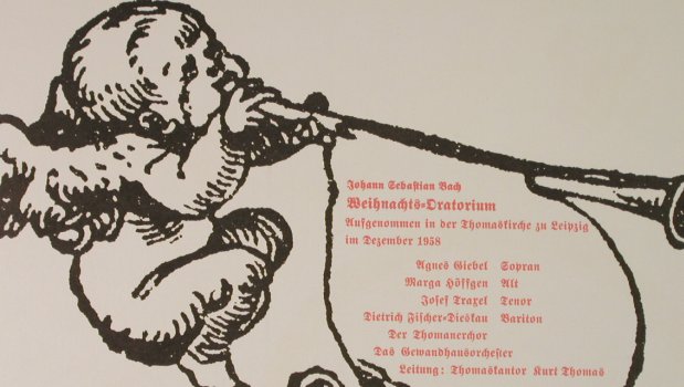 Bach,Johann Sebastian: Weihnachts-Oratorium, Ri, Dacapo(C 147-28 583/5), D, 1959 - 3LP - L3239 - 9,00 Euro