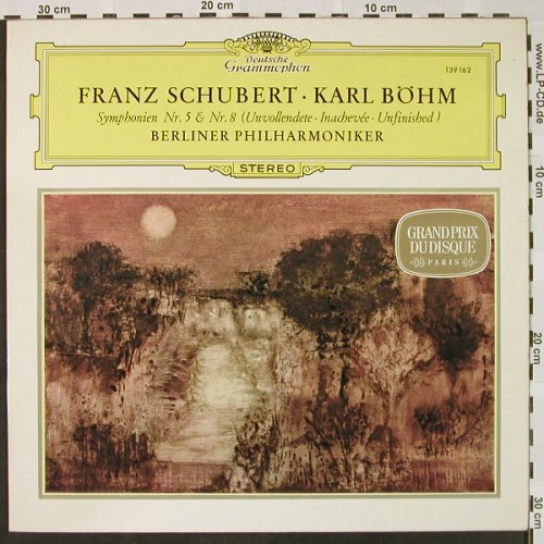 Schubert,Franz: Sinfonien Nr.5 & 8, Unvollendete, D.Gr.(139 162), D, Ri, 1963 - LP - L3269 - 5,00 Euro