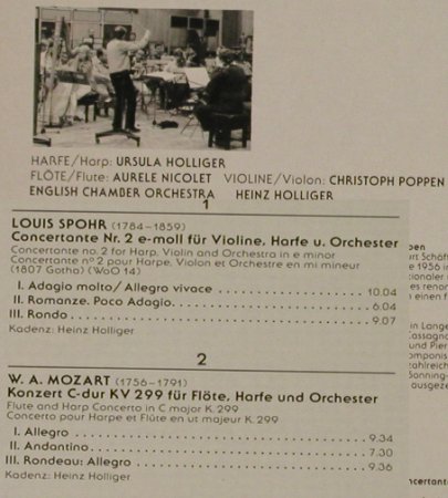 Spohr,Louis / Mozart: Concertante Nr.2,e-moll, Novalis(150 023-1), CH, 1988 - LP - L3282 - 6,00 Euro