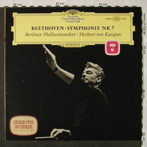 Beethoven,Ludwig van: Sinfonie Nr.7 a-dur op.92, D.Gr.(SLPM 138 806), D, 1962 - LP - L3375 - 10,00 Euro