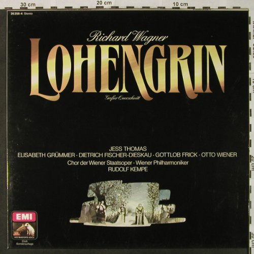 Wagner,Richard: Lohengrin-Gr.Querschnitt, EMI(26 258-4), D, Ri, 1984 - LP - L3392 - 5,00 Euro