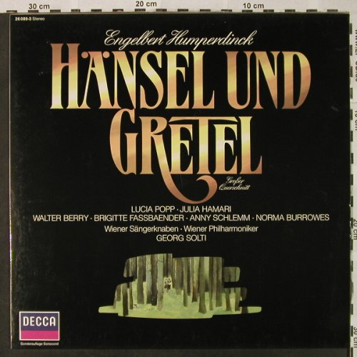 Humperdinck,Engelbert: Hänsel und Gretel-Gr.Querschnitt, Decca(26 089-3), D, 1978 - LP - L3393 - 5,00 Euro