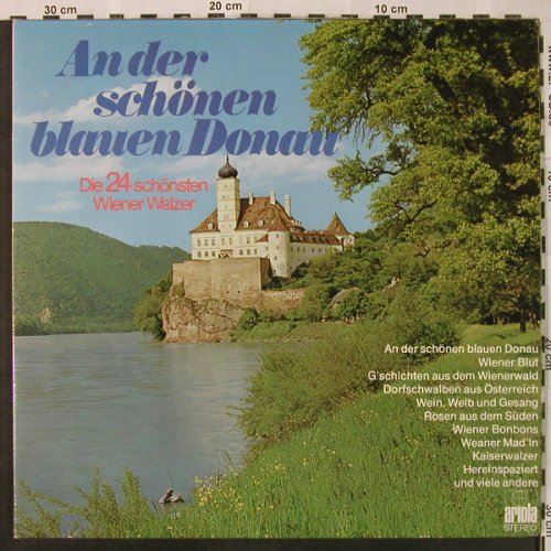 V.A.An der schönen blauen Donau: Die 24 schönsten Wiener Walzer, Ariola(86 229 XBU), D,  - 2LP - L3395 - 7,50 Euro