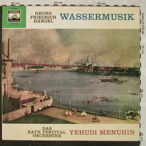 Händel,Georg Friedrich: Wassermusik, vg+/m-, Electrola(E 91 314), D,  - LP - L3443 - 5,00 Euro