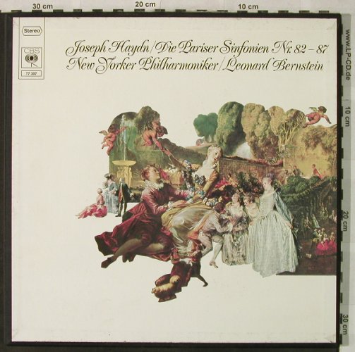 Haydn,Joseph: Die Pariser Symphonien Nr.82-87,Box, CBS(CBS 77 307), D, 1975 - 3LP - L3444 - 17,50 Euro