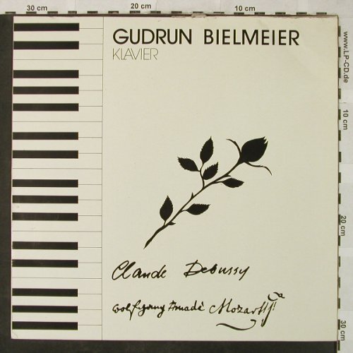 Bielmeier,Gudrun: Debussy,a.12Prel.2/Mozart,511,573, concertino/Teldec(B 1272 1176), D,vg+/VG+, 1985 - LP - L3447 - 7,50 Euro