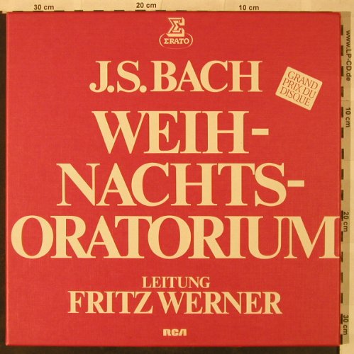 Bach,Johann Sebastian: Weihnachts-Oratorium,Box, Erato(ZL 30582), D, 1977 - 3LP - L3467 - 7,50 Euro