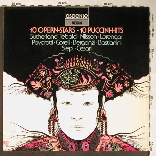 Puccini,Giacomo: 10 Opernstars-10 Puccini Hits, Decca(6.42241 AH), D, 1977 - LP - L3477 - 6,00 Euro