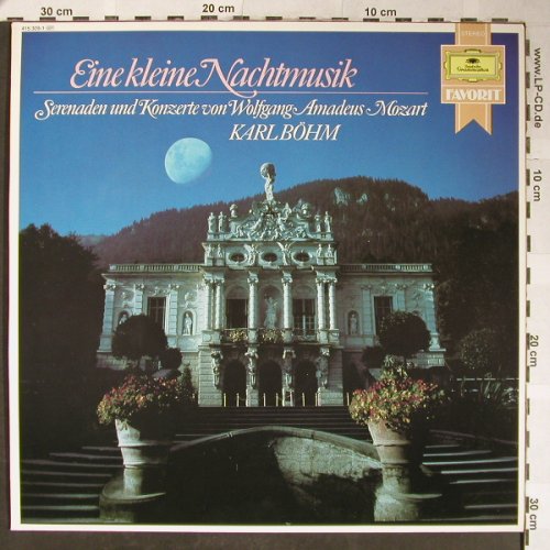 Mozart,Wolfgang Amadeus: Eine kleine Nachtmusik(1971), D.Gr.Favorit(415 309-1), D,Ri, 1985 - LP - L3482 - 5,00 Euro