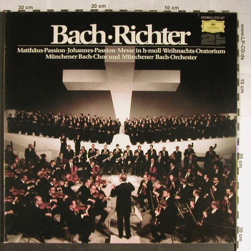 Bach,Johann Sebastian: Karl Richter(15.10.1926-15.02.1981), D.Gr.(2721 247), D, Foc, 1981 - 2LP - L3495 - 7,50 Euro