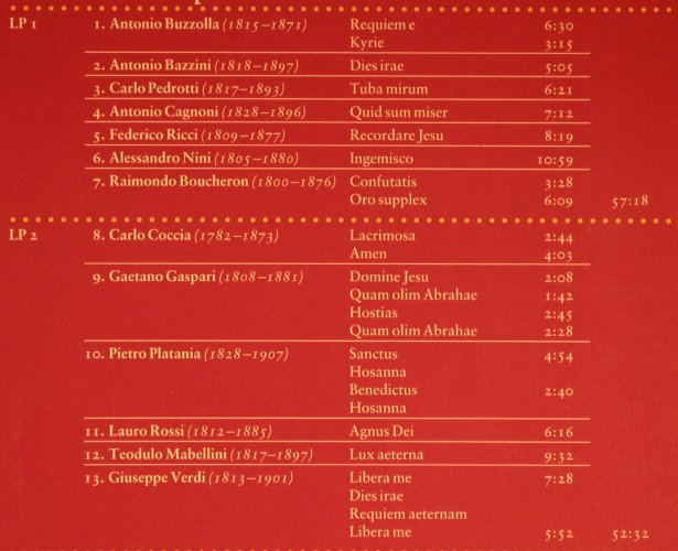 V.A.Messa per Rossini: Buzzolla,Bazzini...Verdi,Box, Hänssler(91.549), D, 1989 - 2LP - L3521 - 7,50 Euro