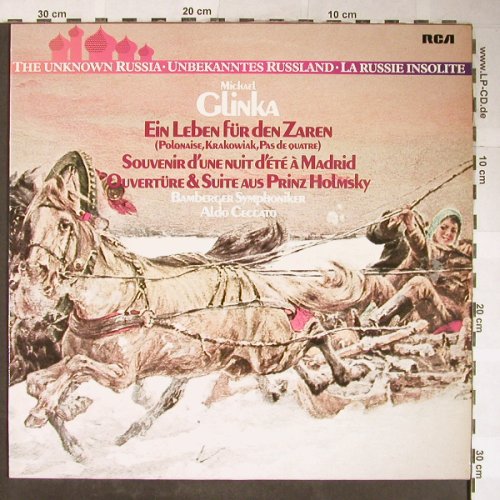 Glinka,Michael: Ein Leben für den Zaren, RCA Red Seal(RL 30320), D, 1978 - LP - L3527 - 5,00 Euro