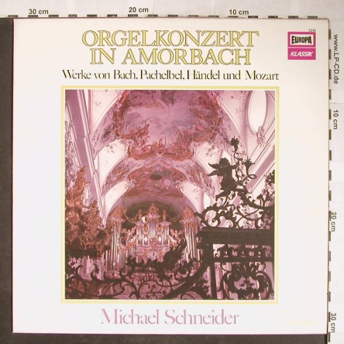 Bach / Pachelbel / Händel / Mozart: Orgelkonzert In Amorbach, Ri, Europa(1242), D,  - LP - L3536 - 6,00 Euro