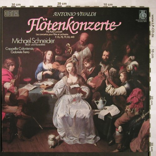 Vivaldi,Antonio: Flötenkonzerte P.78,78,79,83,440, Orbis(91 614 8), D, 1981 - LP - L3570 - 6,00 Euro