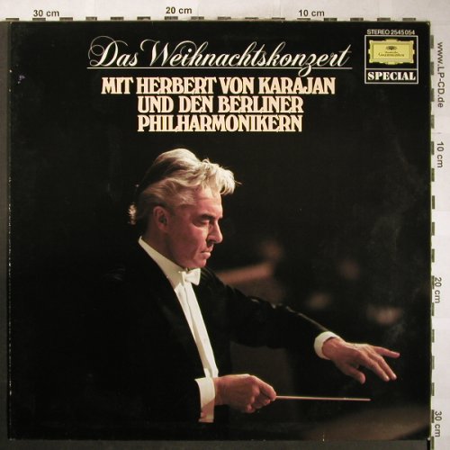 Karajan,H. & Berliner Philhamoniker: Weihnachtskonzert, D.Gr. Special(2545 054), D,  - LP - L3575 - 5,00 Euro