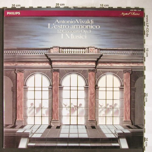 Vivaldi,Antonio: L'estro Armonico,12 Concerti op.3, Philips(412 128-1), NL, m-/vg+, 1983 - 2LP - L3580 - 7,50 Euro