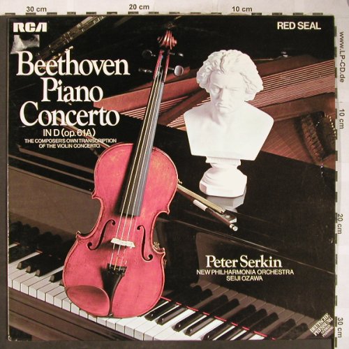 Beethoven,Ludwig van: Klavierkonzert In D op.61a, RCA(26.41130), D, 1970 - LP - L3595 - 9,00 Euro