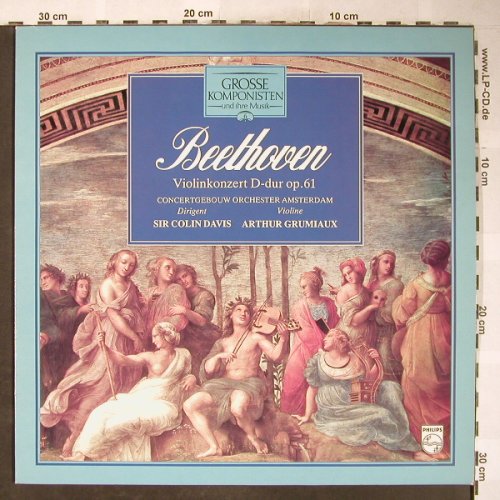 Beethoven,Ludwig van: Violinenkonzert D-dur op.61, Philips(411 368-1), NL, 1974 - LP - L3598 - 7,50 Euro