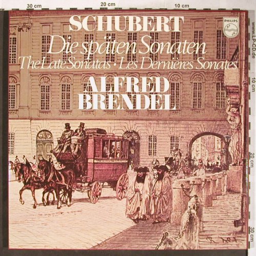 Schubert,Franz: Die Späten Sonaten, D. 958,959,960, Philips(6770 010), NL,Ri,Box, 1972 - 2LP - L3604 - 9,00 Euro