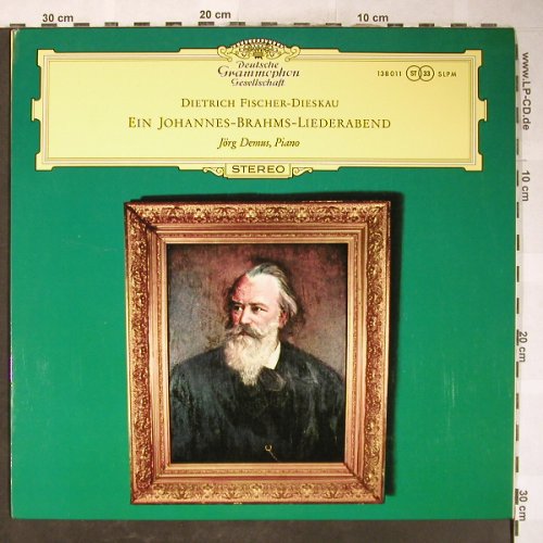Brahms,Johannes: Ein Johannes-Brahm-Liederabend, D.Gr.(SLPM 138 011), D, 1966 - LP - L3608 - 9,00 Euro