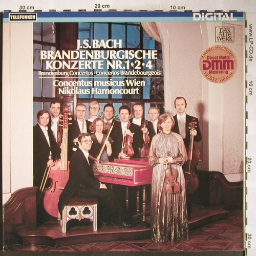 Bach,Johann Sebastian: Brandenburgische Konzerte1,2,4,Foc, Telefunken(6.42823 AZ), D, 1981 - LP - L3619 - 7,50 Euro