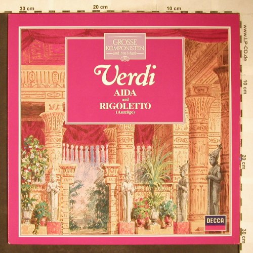 Verdi,Giuseppe: Aida/Rigoletto Auszüge, Decca(412 839-1), NL, Ri,  - LP - L3632 - 5,00 Euro