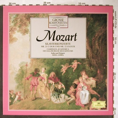 Mozart,Wolfgang Amadeus: Klavierkonzerte Nr.21 & 22 es-dur, D.Gr. Gr.Komponisten(411 383-1), D, Ri,  - LP - L3642 - 5,00 Euro